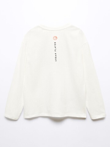 MANGO KIDS Shirt in Weiß
