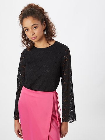 b.young Blouse 'ILACY' in Zwart: voorkant