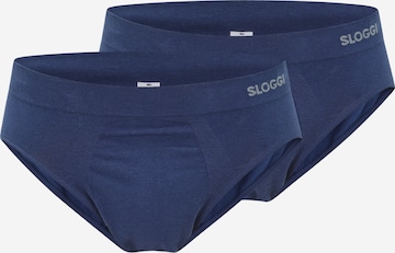SLOGGI Alushousut 'GO' värissä sininen: etupuoli