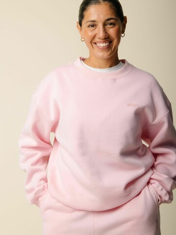 Pull-over ' Cartel x Align ' Copenhagen Cartel en rose : devant