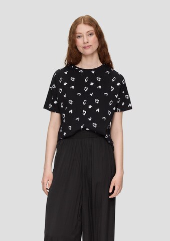 QS Shirt in Zwart