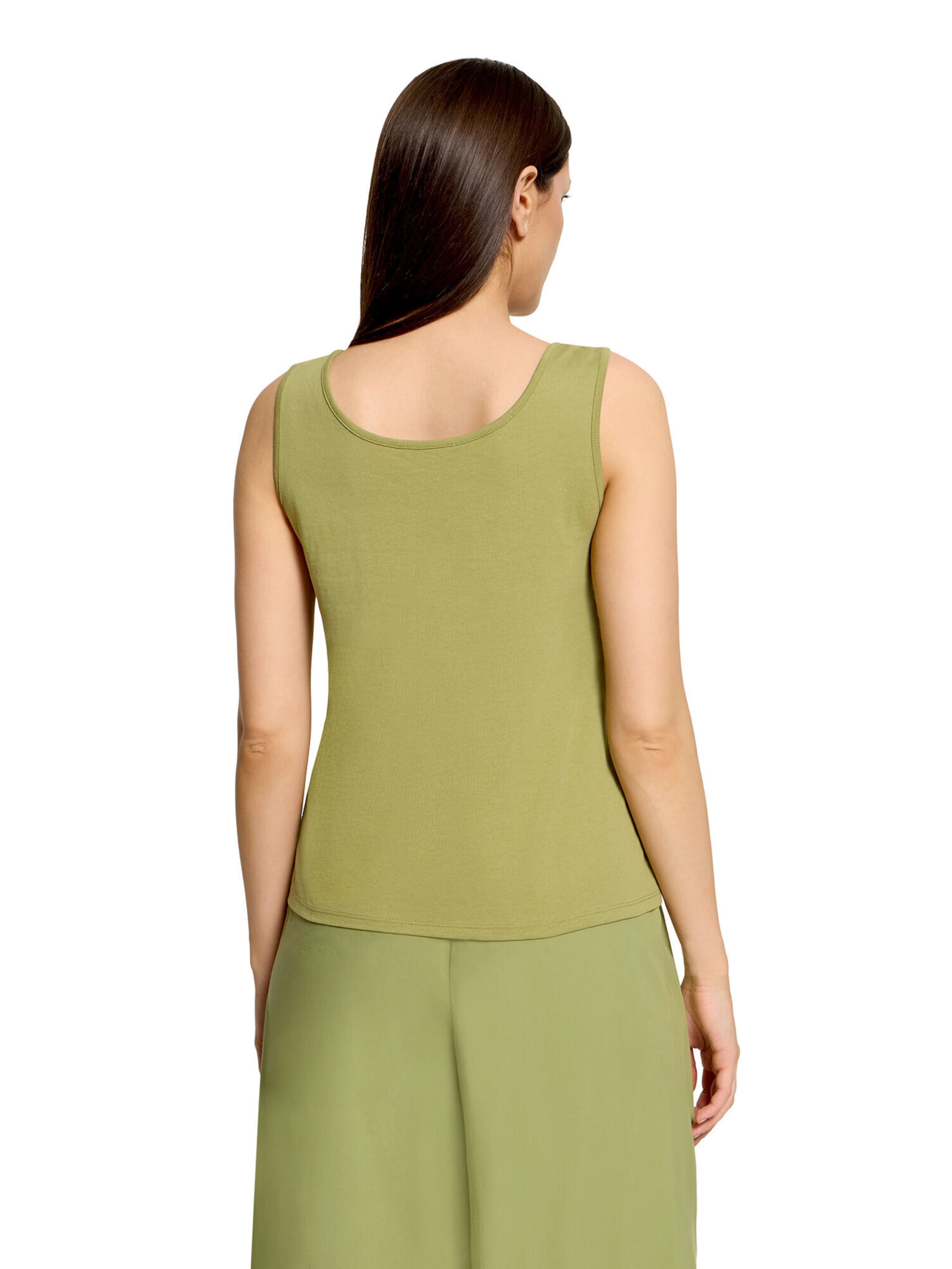 Top di Cartoon in verde