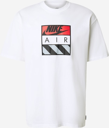 Nike Sportswear Футболка 'AIR' в Белый: спереди