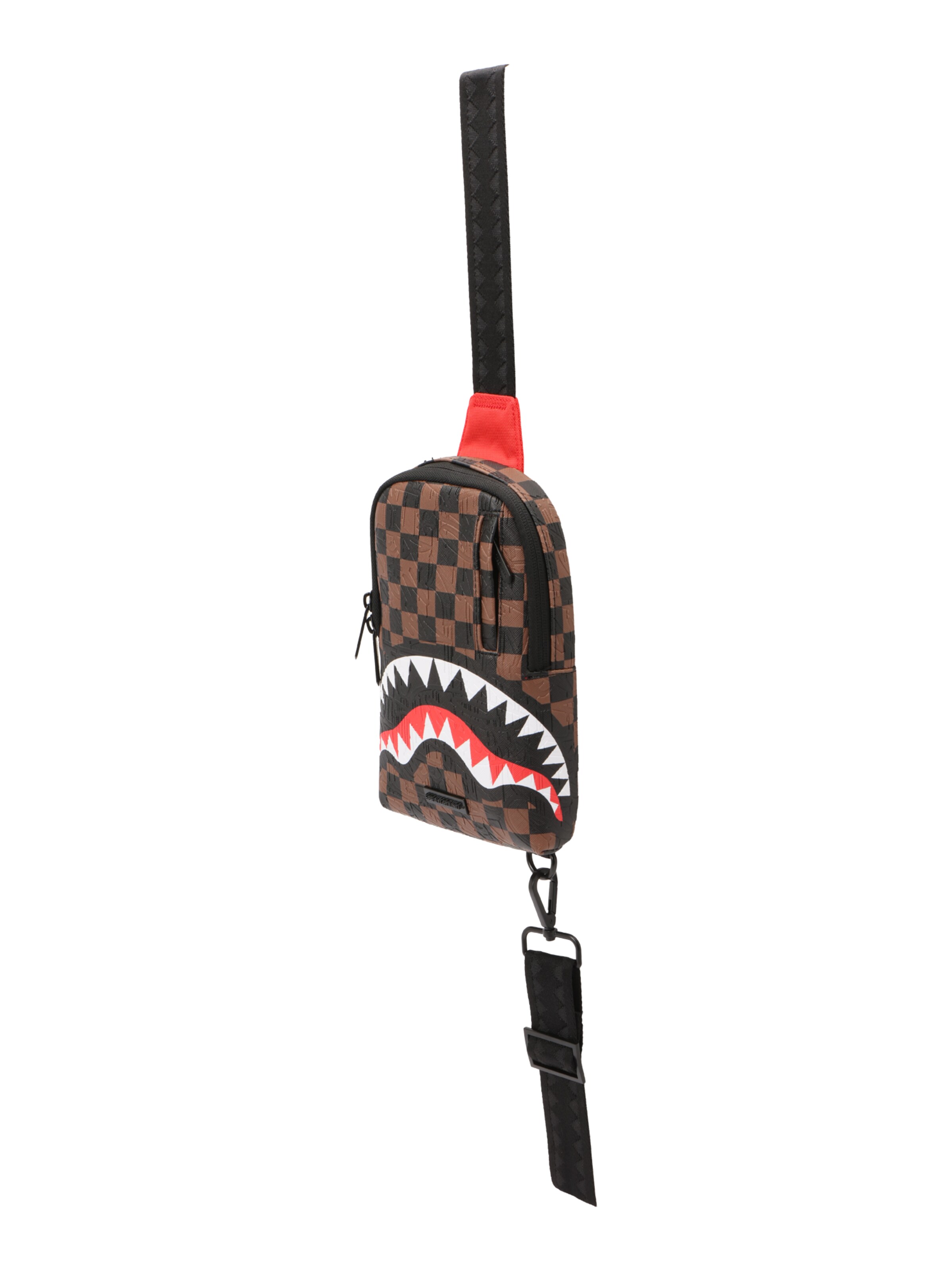 Sprayground Crossbody bag 'CHECK 2 EMBOSS' in Brown