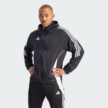 ADIDAS PERFORMANCE - Casaco deportivo 'Tiro 24' em preto: frente