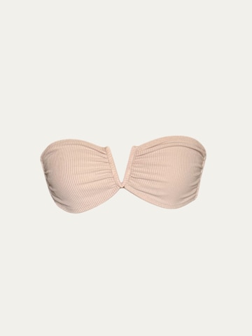 Billie Swim Bikinitop 'Monaco Top' in Beige: voorkant