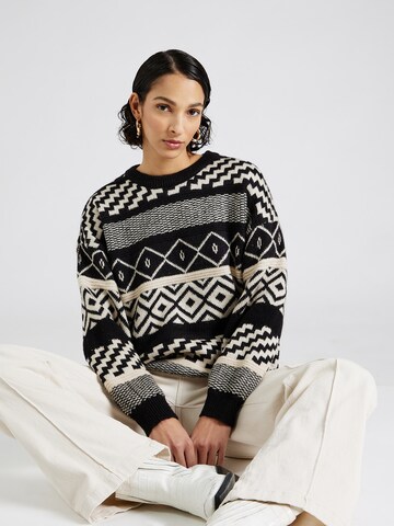 SISTERS POINT Pullover 'LEISA' in Beige: Vorderseite