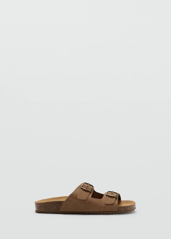 MANGO TEEN Mules 'Biob' in Brown