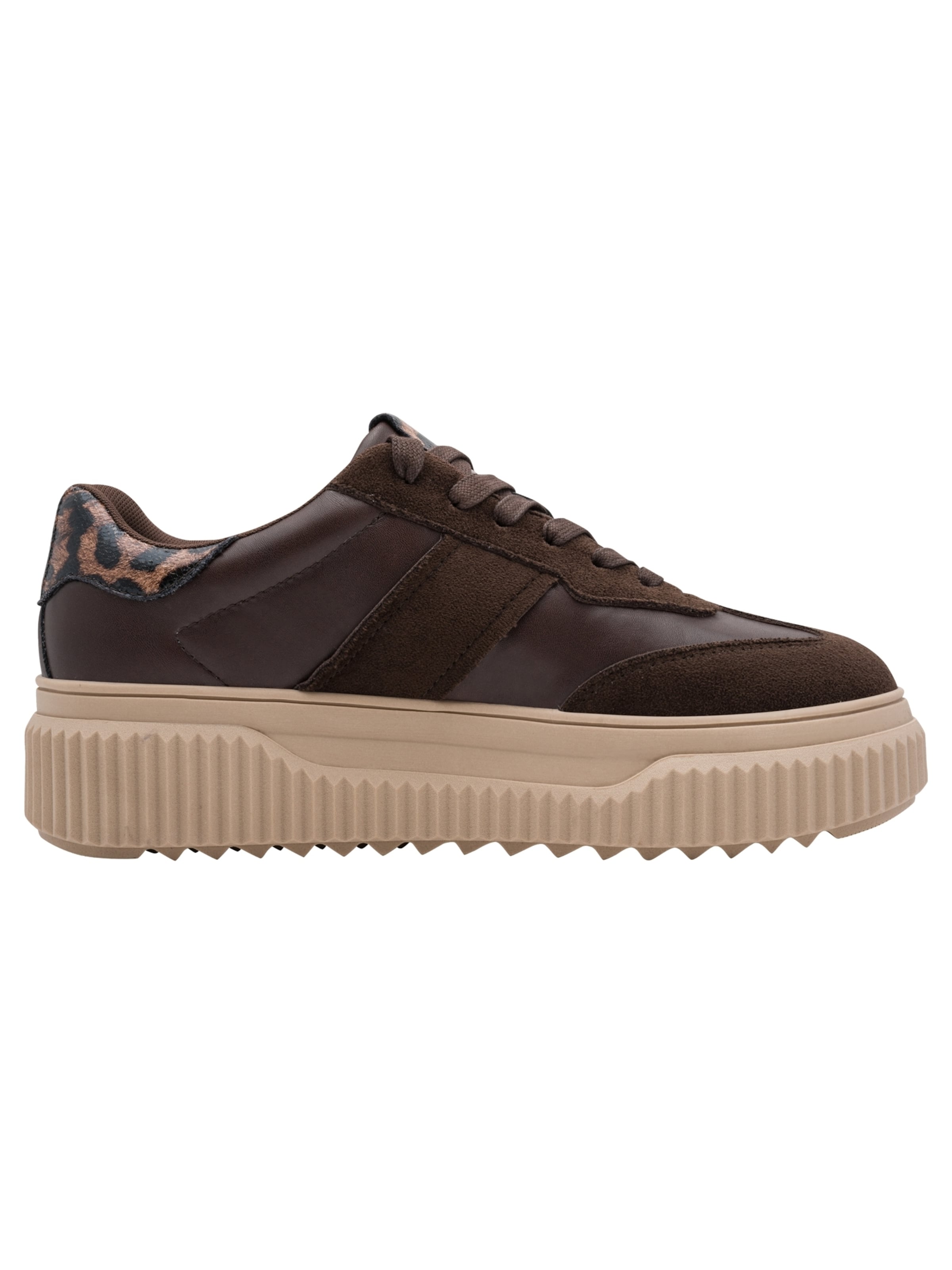 Tamaris Låg sneaker i brun