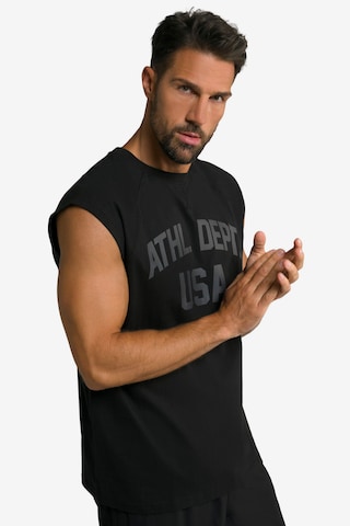 T-Shirt JP1880 en noir : devant