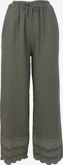 Seasons of April Hose 'Ines' in dunkelgrün, Produktansicht