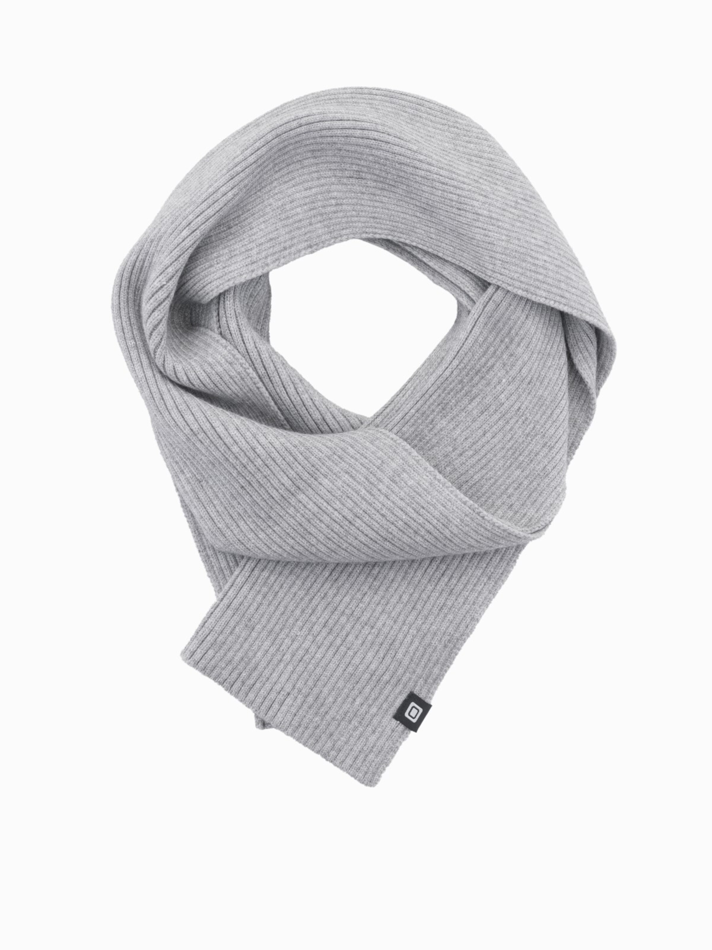 Ombre Sjaal in One Size in de kleur Grijs, Productweergave