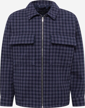 Abercrombie & Fitch Between-Season Jacket in Blue: front