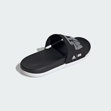 ADIDAS SPORTSWEAR Beach & swim shoe 'Adilette Star Wars' in Black