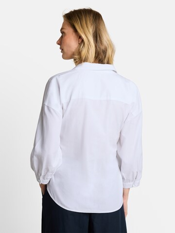 Chemisier TOM TAILOR en blanc