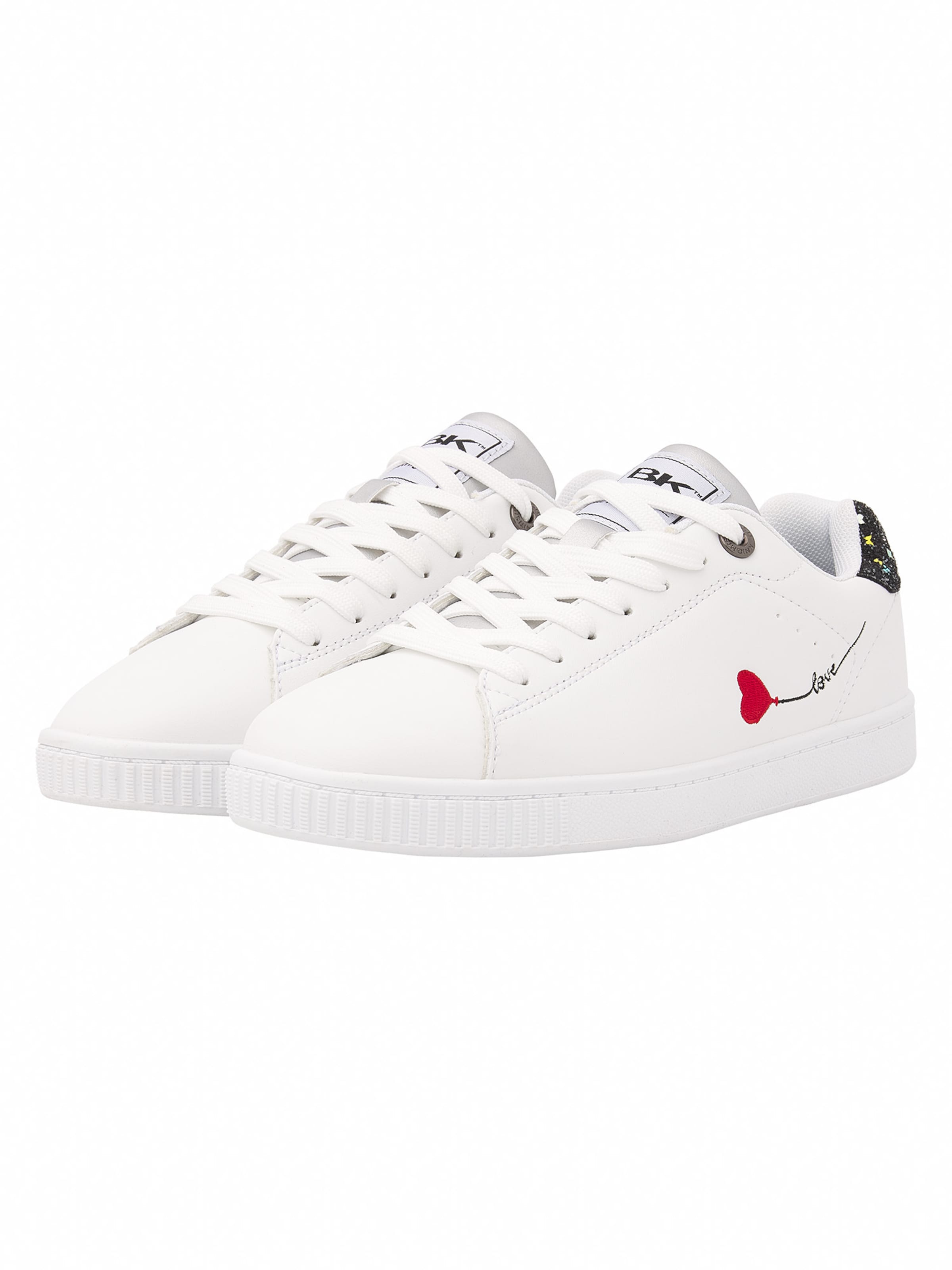 BRITISH KNIGHTS Sneaker low 'MIST' i hvid: forside