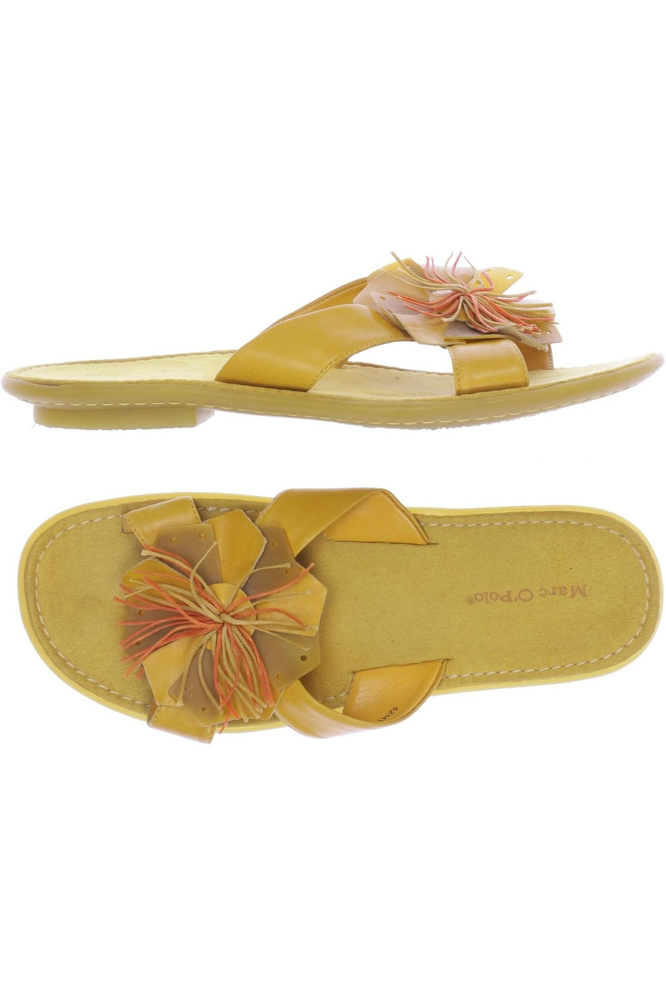 Marc O'Polo Sandalen 38 in Gelb: Vorderseite