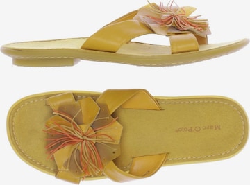Marc O'Polo Sandalen 38 in Gelb: Vorderseite