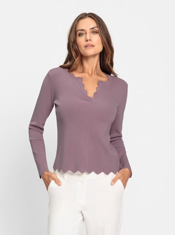 heine Свитер в Лиловый: спереди