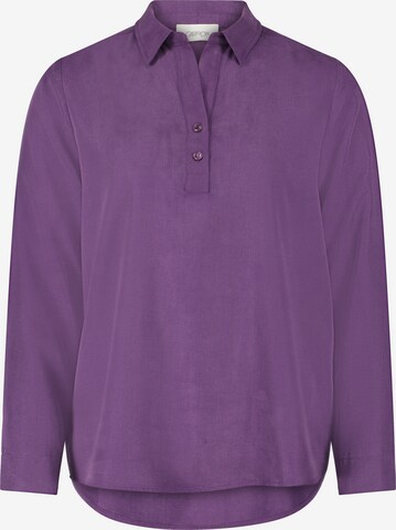 Cartoon Blouse in Purple: front