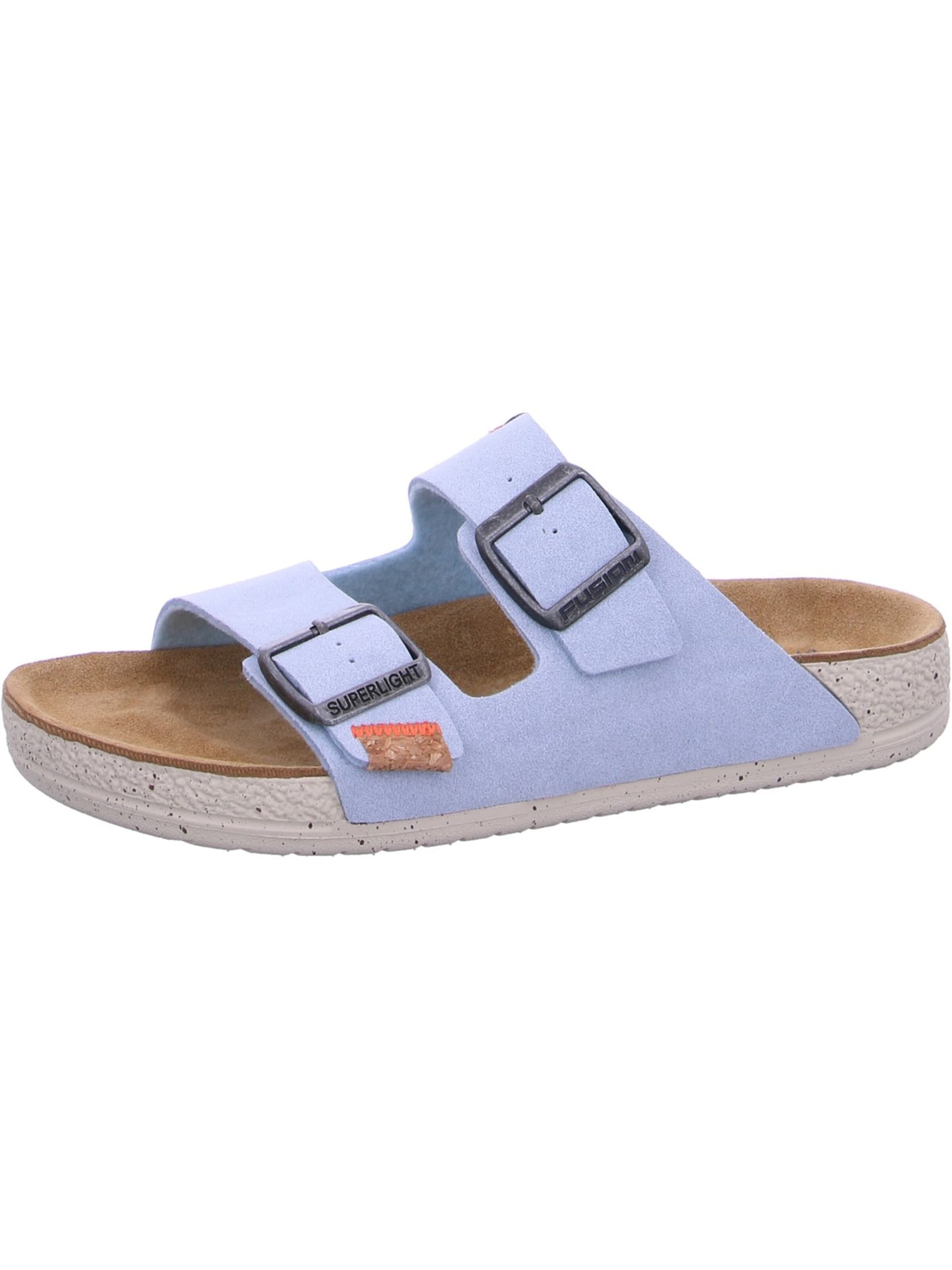 Fusion Ballerina 'Fusion Pantolette Blau'‌‌‌‌‌‌ in Blau: Vorderseite