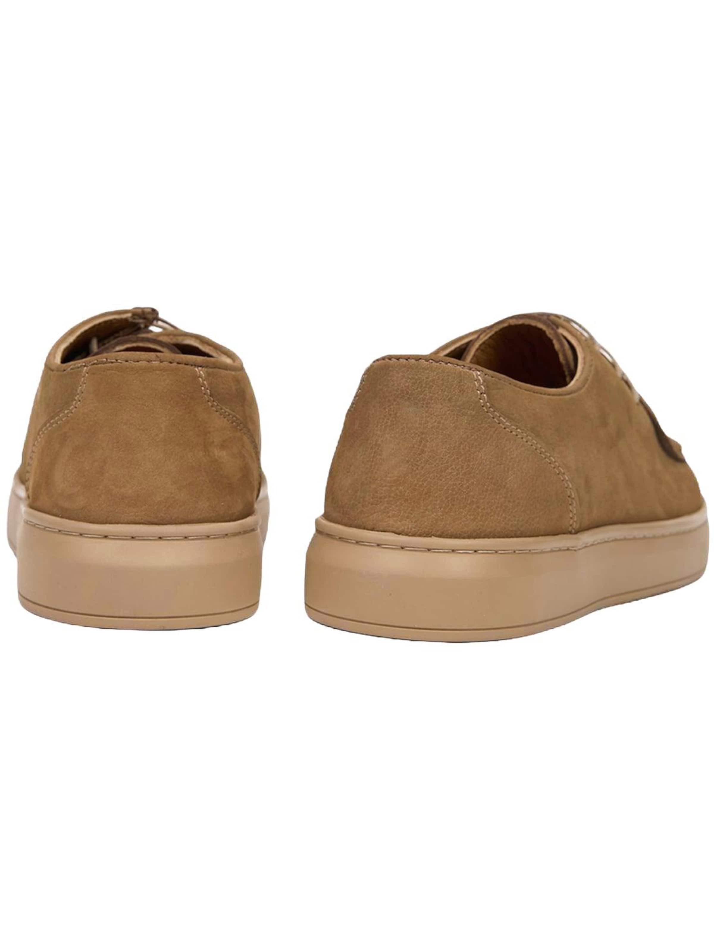 Desa - Zapatillas 'DESA Herren-Schnürschuhe aus Nubukleder für den Alltag' en beige