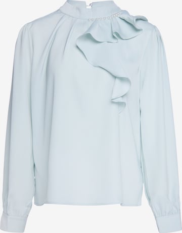 usha BLACK LABEL - Blusa en azul: frente