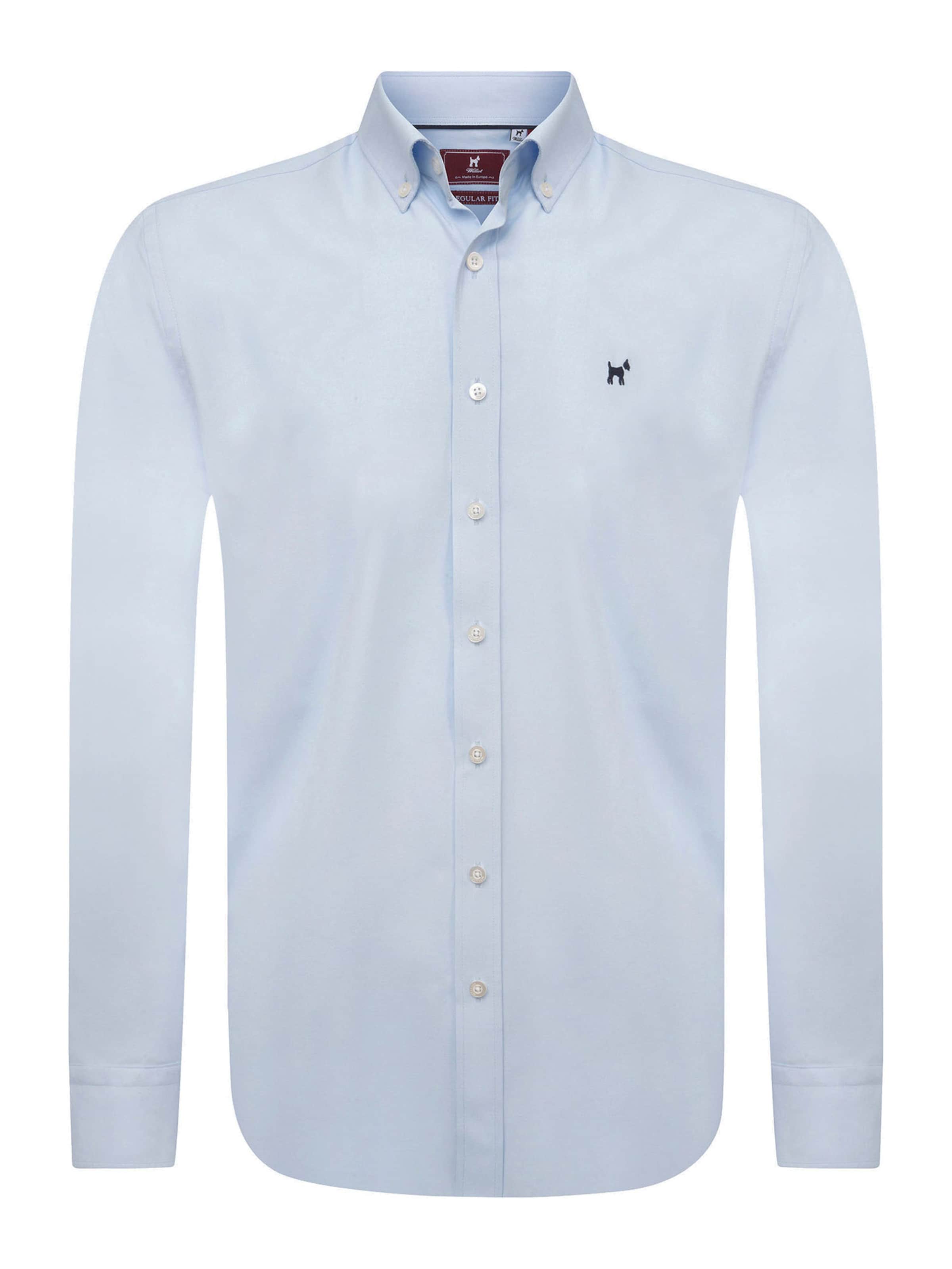 Williot Regular fit Button Up Shirt in Blue: front