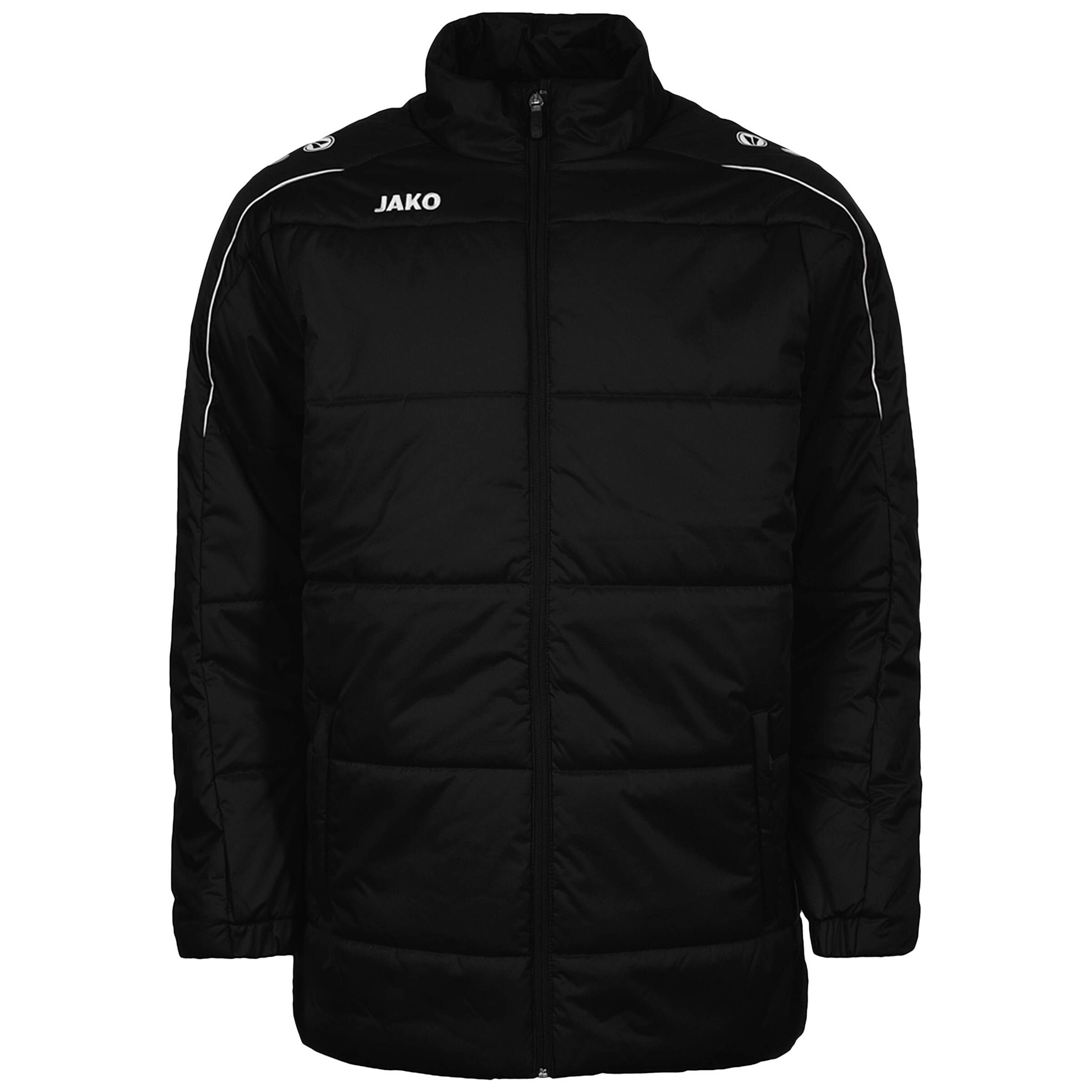 JAKO Sports jacket 'Classico' in Black: front