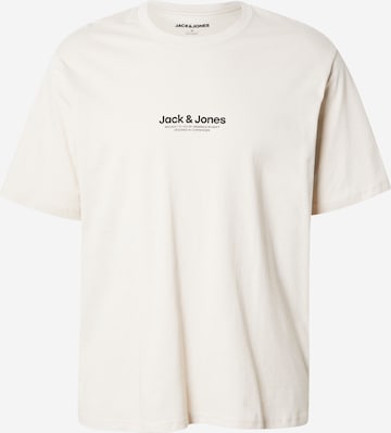 JACK & JONES Shirt 'JWHVESTERBRO' in Beige: front