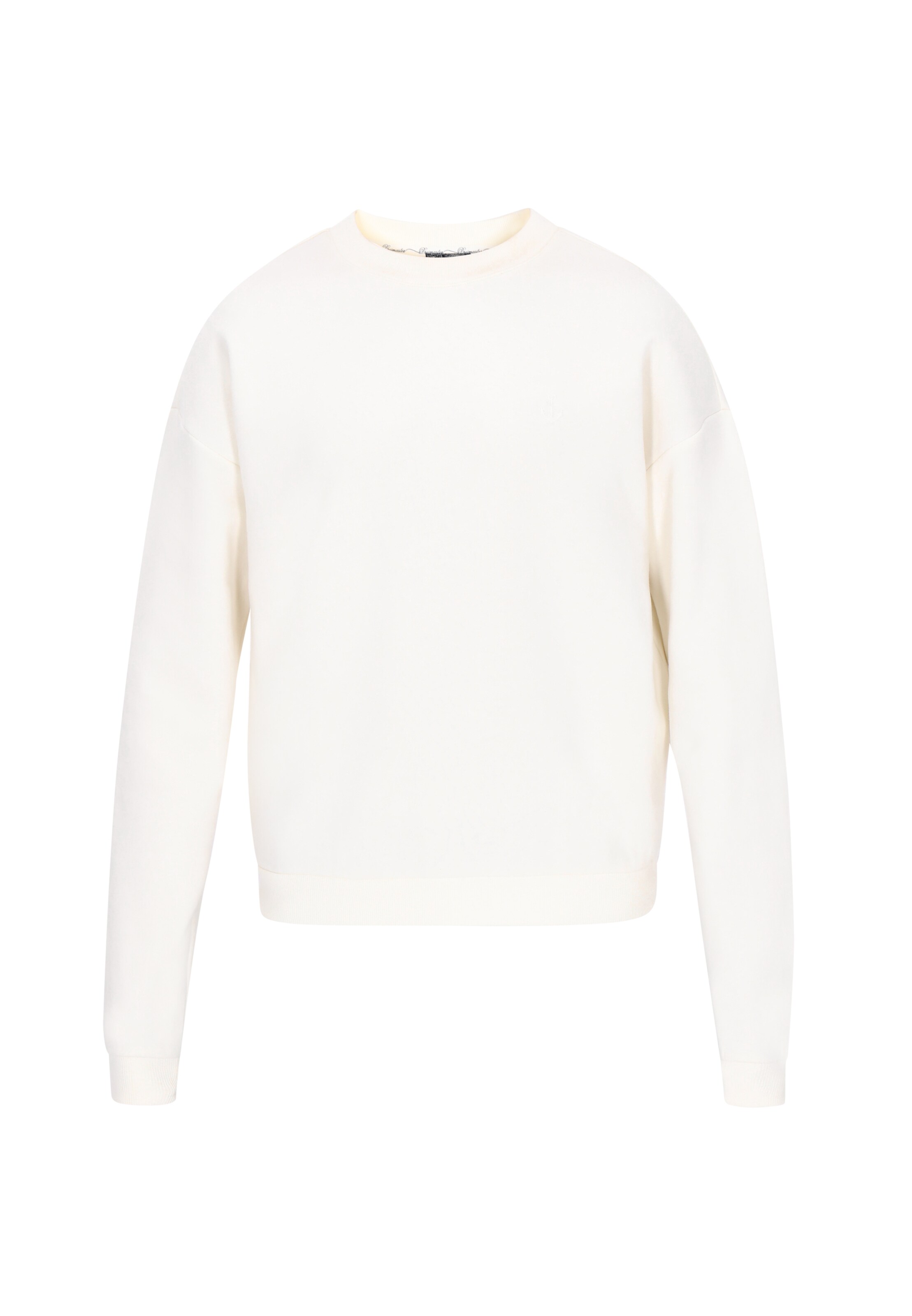 Sweat-shirt DreiMaster Vintage en blanc : devant