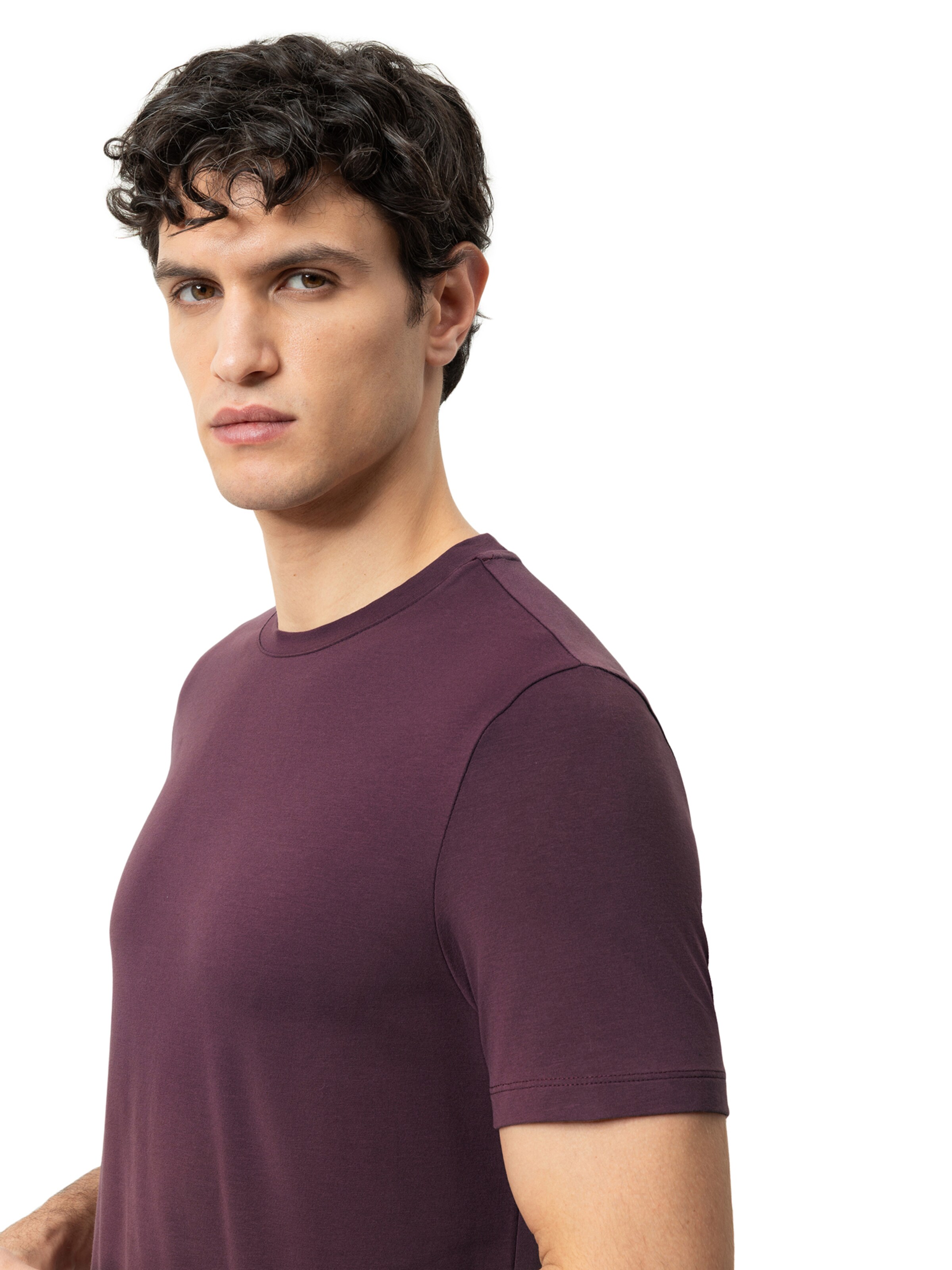 T-Shirt ' Serie Relax Tuned ' Mey en rouge