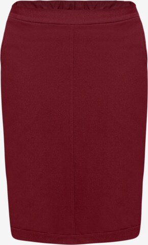 Karko Skirt ' ERYKA ' in Red: front