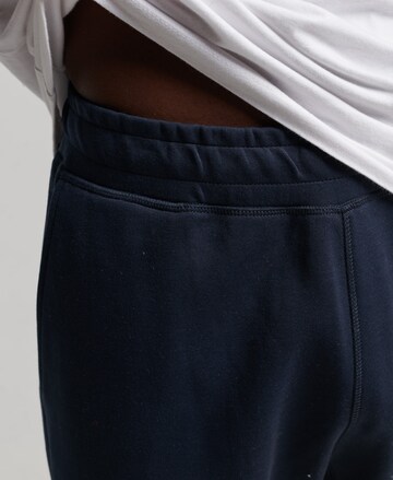Superdry Tapered Workout Pants in Blue