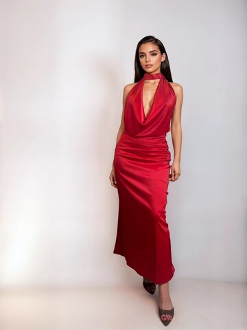 FÉMINITÉ Fatale Top 'LEILA' in Red