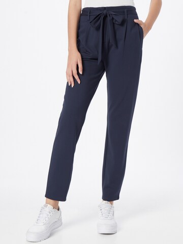 ABOUT YOU Regular Pleat-front trousers 'Josina' in Blue: front