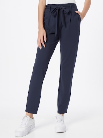 ABOUT YOU Pleat-Front Pants 'Josina' in Blue: front