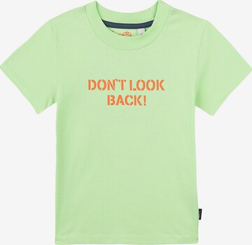 Sanetta Kidswear Shirt in Green: front