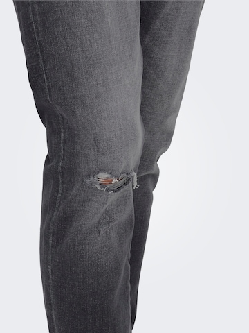 Only & Sons Slimfit Jeans 'LOOM' in Grau