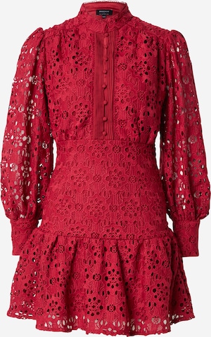 raudona Bardot Suknelė 'REMY': priekis