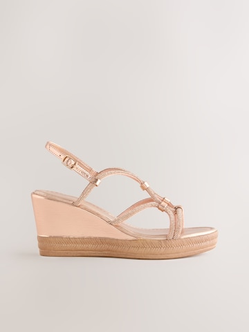 Next Sandalen met riem 'Forever Comfort' in Goud