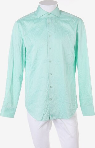 Jacques Britt Button Up Shirt in M in Green: front