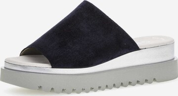 GABOR Mules in Blue: front