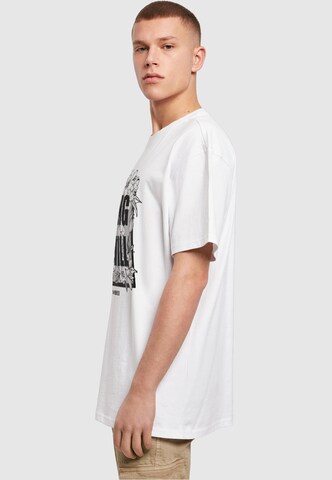 Merchcode Shirt 'Spring And Chill' in White