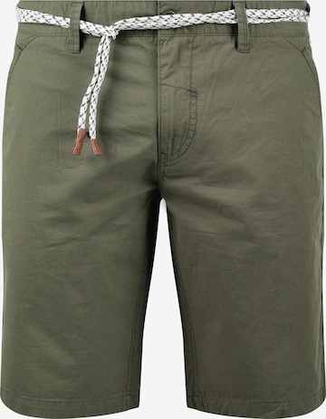 BLEND Regular Chino Pants 'Ragna' in Green: front