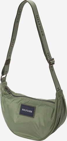 Borsa a tracolla di TOMMY HILFIGER in verde