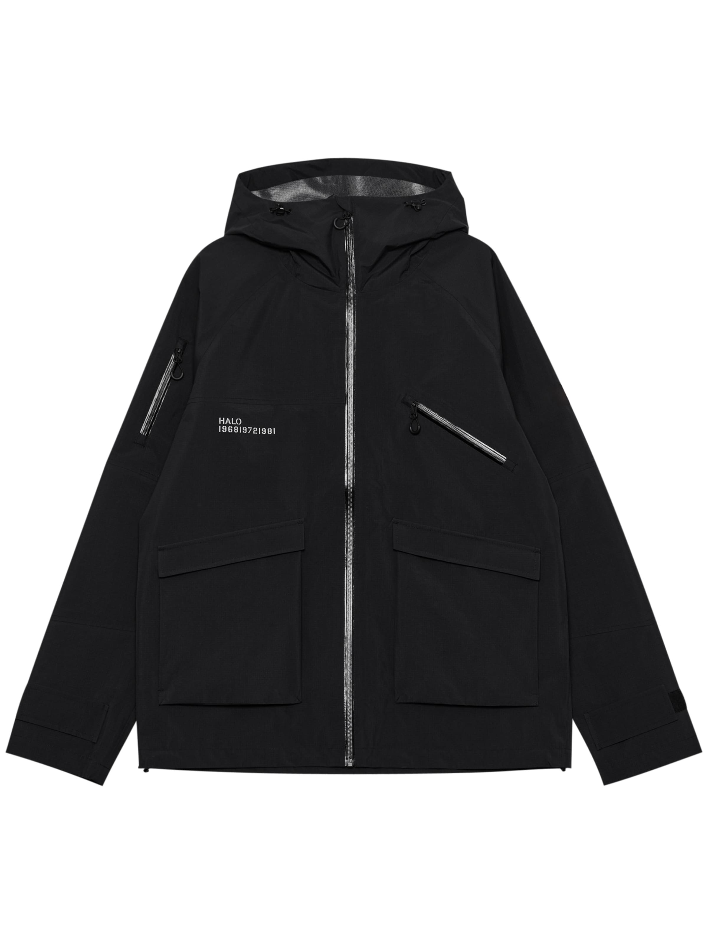 HALO Between-season jacket in Black: front