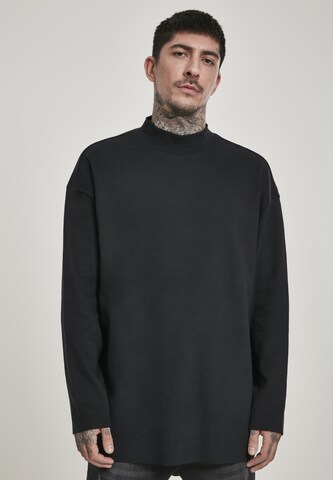 Urban Classics Regular Fit Sweatshirt in Schwarz: predná strana