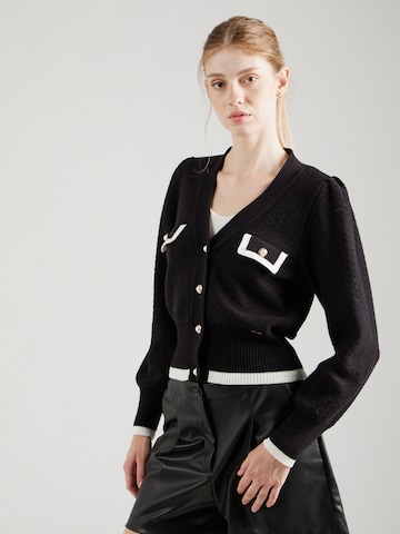 Lindex Knit cardigan 'Ema' in Black: front