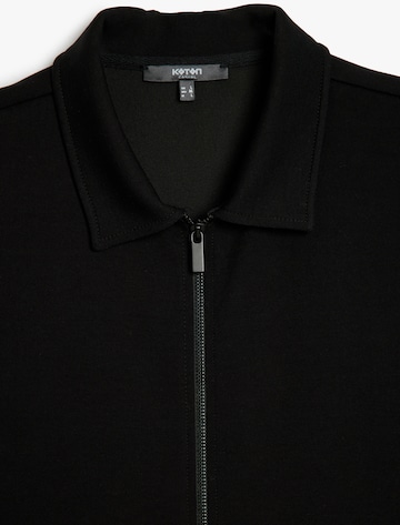 Koton Sweatvest in Zwart